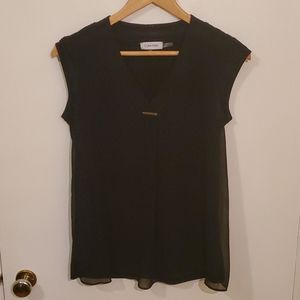 Calvin Klein Black Blouse XS